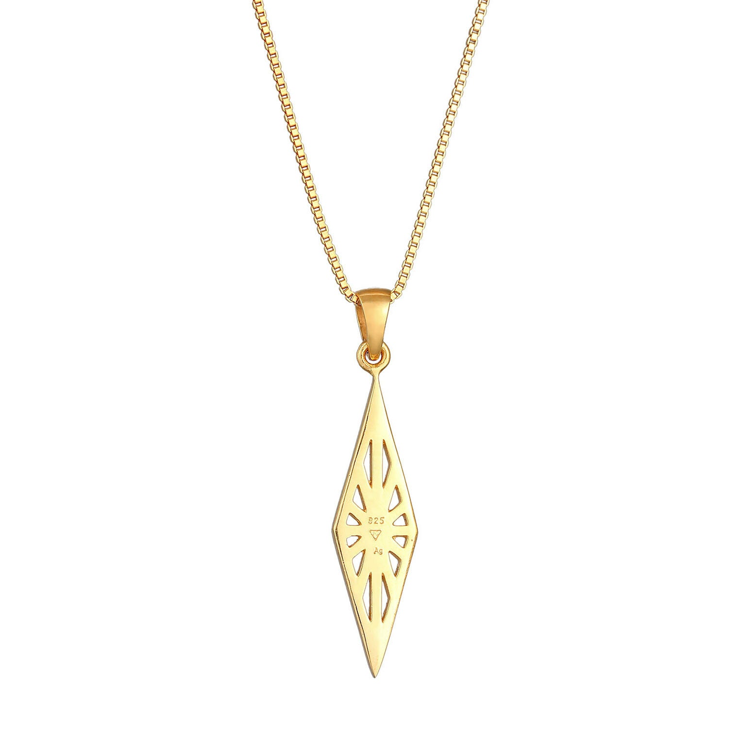 Kuzzoí 925 Sterling Silver Necklace with Diamond 2004-BF-0008066-001