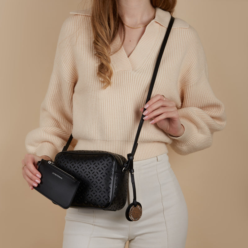 Emporio Armani damen Umhängetasche Schwarz Y3B092-YVX3E-80535-zoom-