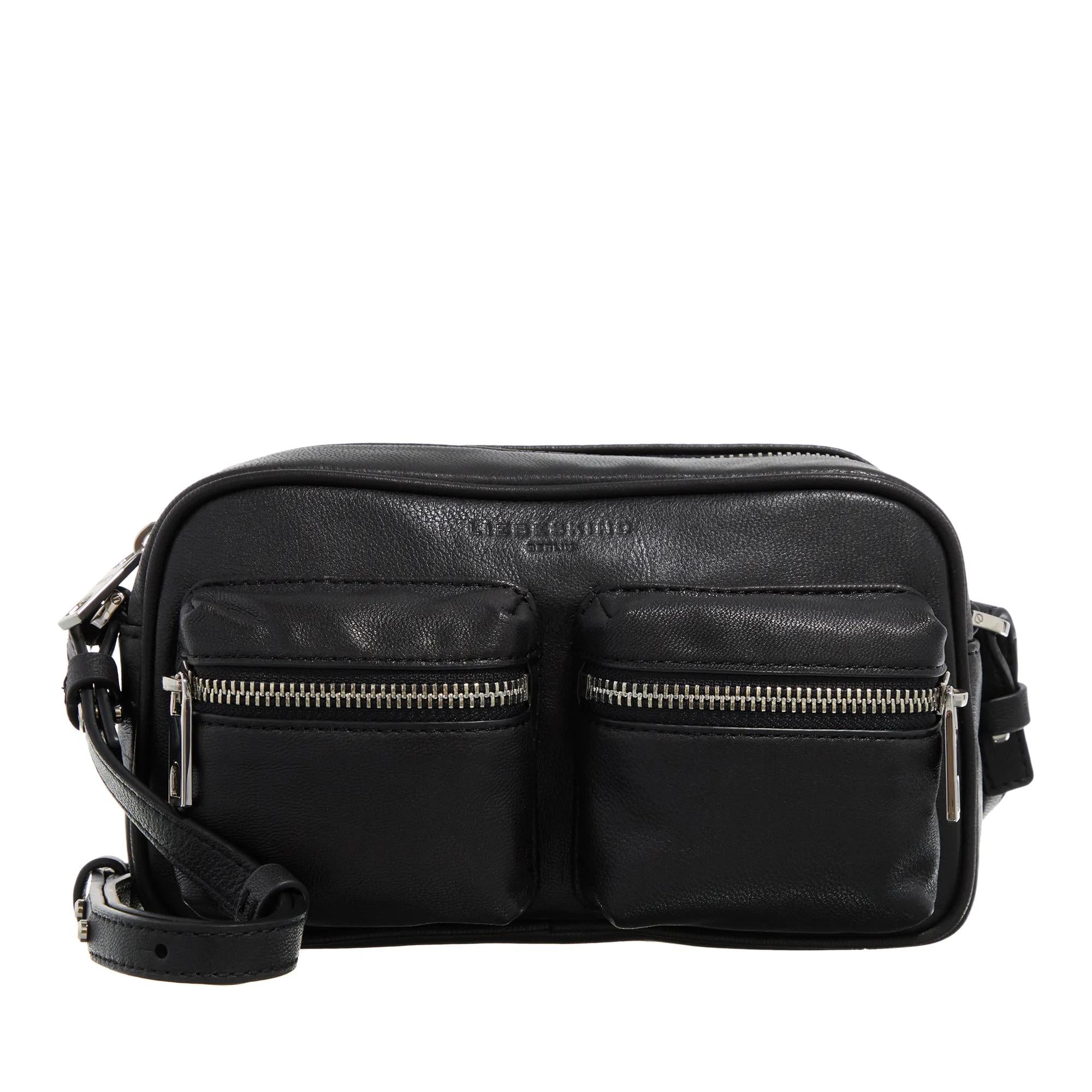 Liebeskind Berlin Jil Black Leather Crossbody bag 2001-A0616928