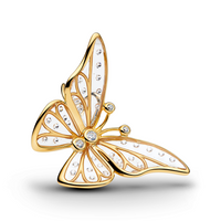 Pandora Moments Gold Plated Zirconia Oversized Butterfly Openwork Charm 764487C01