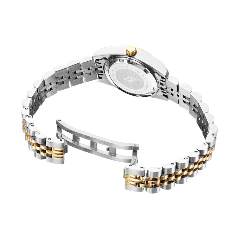 Jacques du Manoir Inspiration damen Uhr Gold/Silber NRO.08-zoom-