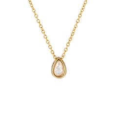 Mockberg Kenza Céleste Gold Plated Necklace MB1727