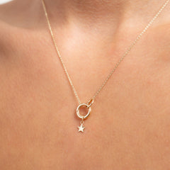 Isabel Bernard Le Marais Star 14 karat gold charm IB350058