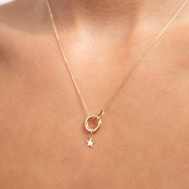 Isabel Bernard Le Marais Stern 14 Karat Gold Anhänger IB350058-zoom-