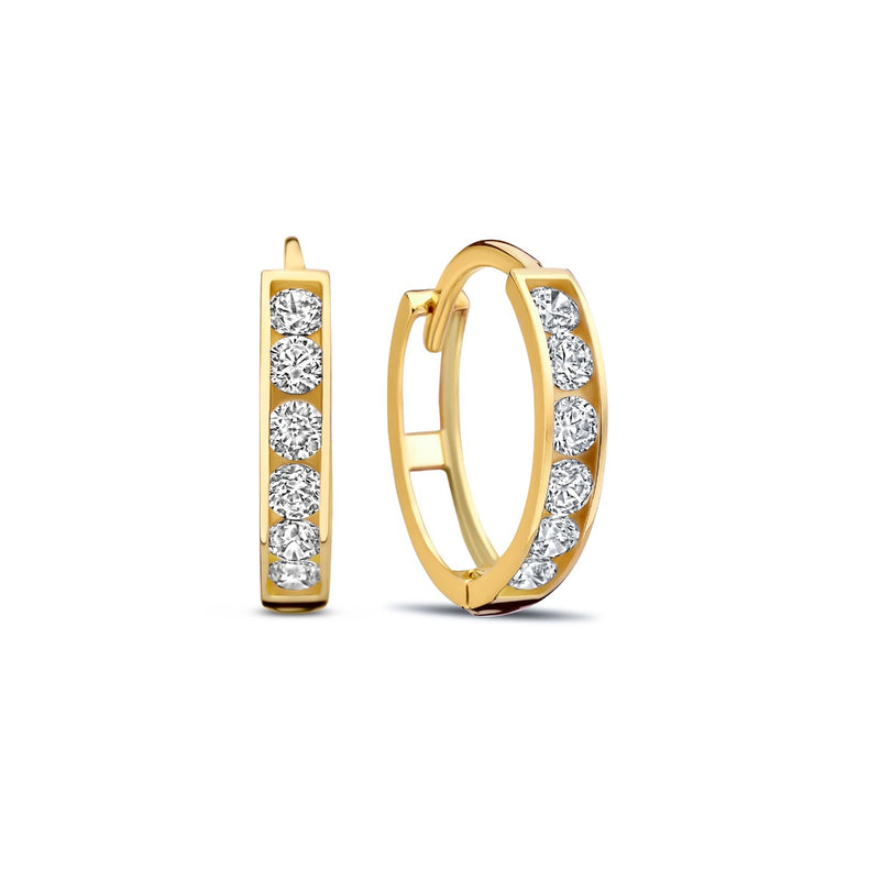 Beloro Jewels Monte Napoleone Stella 375er Gold Creolen BO360067-zoom-