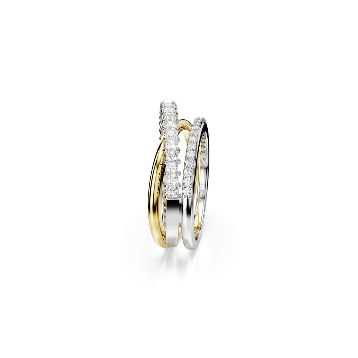 Swarovski Hyperbola Multi-coloured Ring 5689730