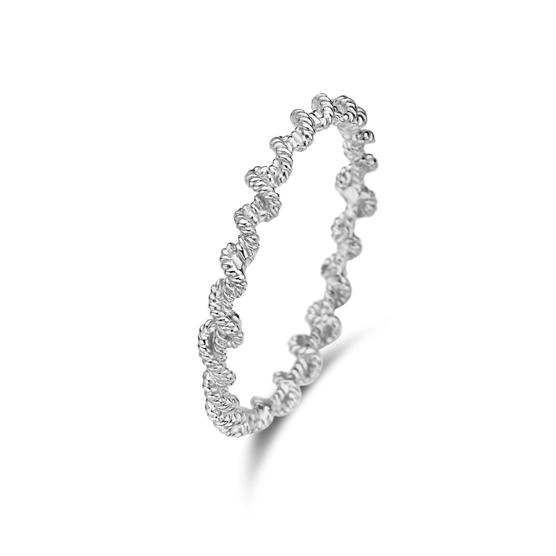 Violet Hamden Sisterhood Lunar 925 Sterling Silberner Gedrehter Ring VH33005-50-zoom-