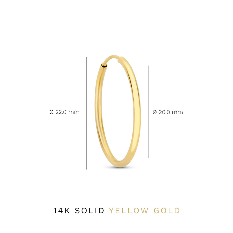 Isabel Bernard Cadeau d'Isabel 14 Karat | Gold Ohrringe Set IB90075-zoom-