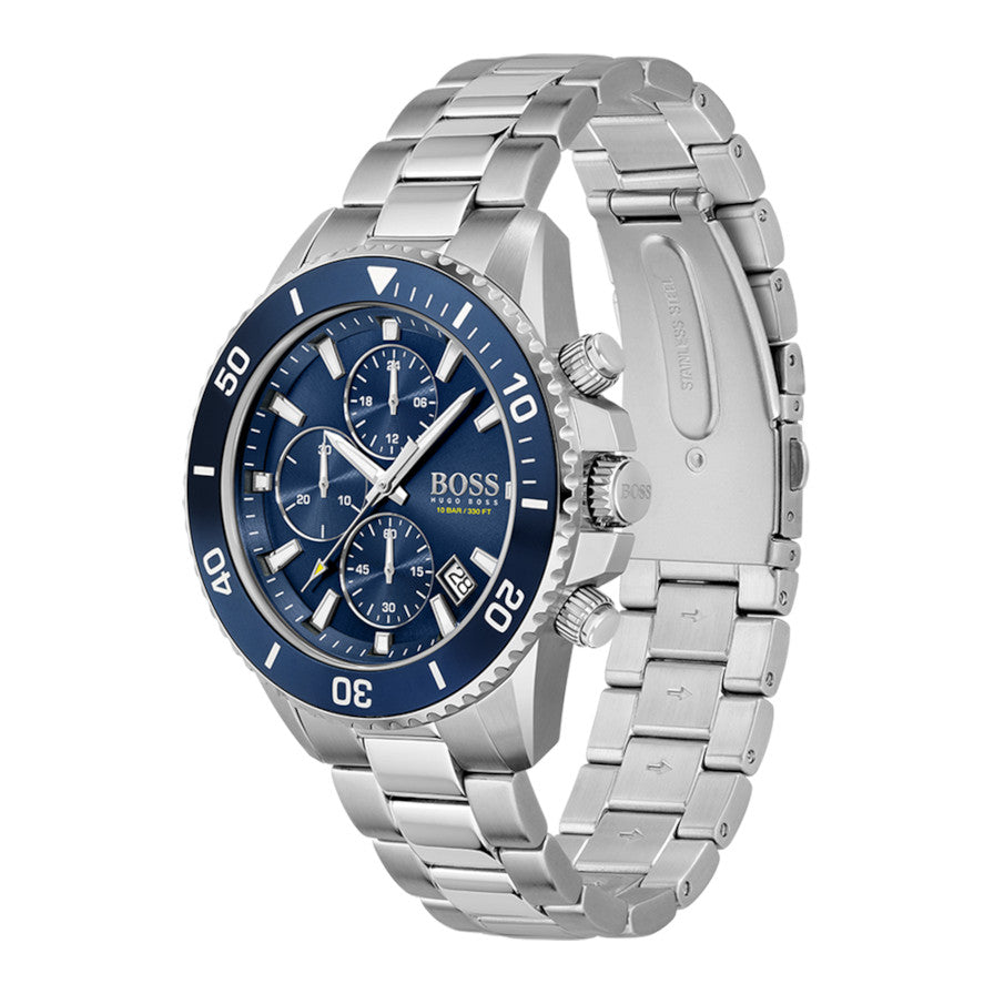Hugo Boss BOSS Admiral Silver Watch HB1513907