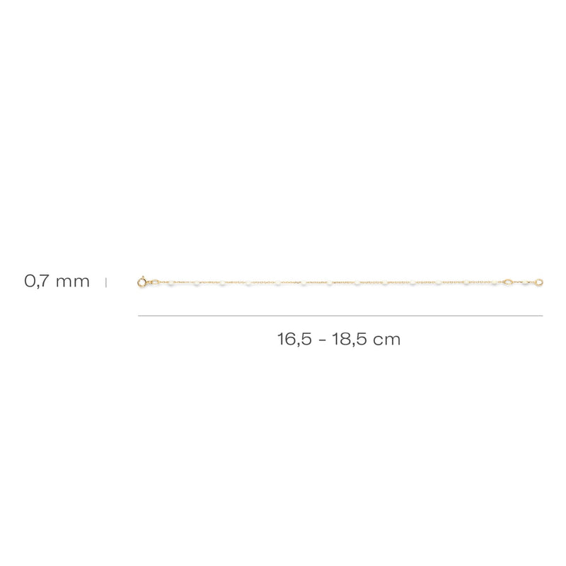 Blush 14 Karat Golden Bracelet 2226YRM-zoom-