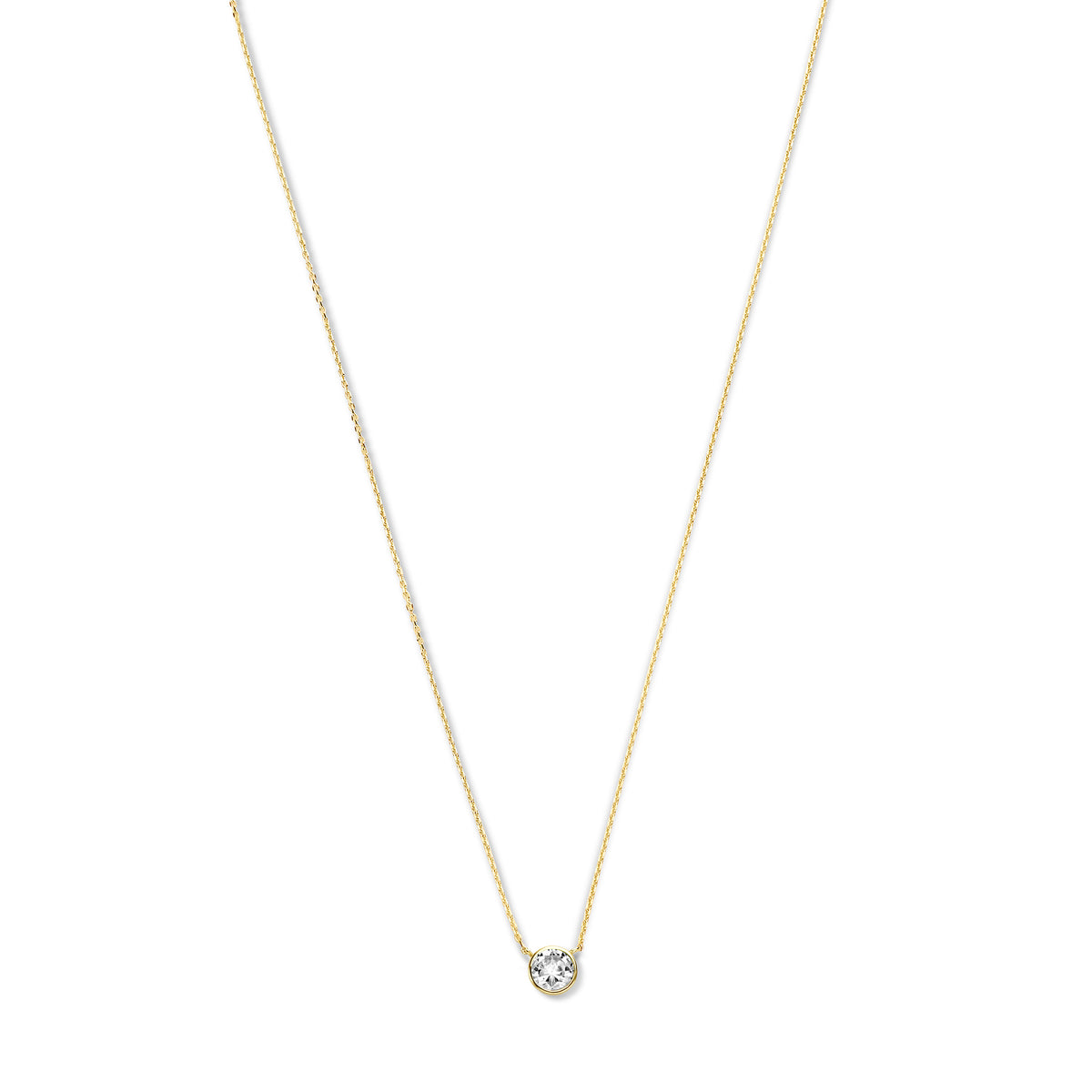 Violet Hamden Venus 925 Sterling Silver Gold-coloured Necklace with Birthstone VH340010-NOV