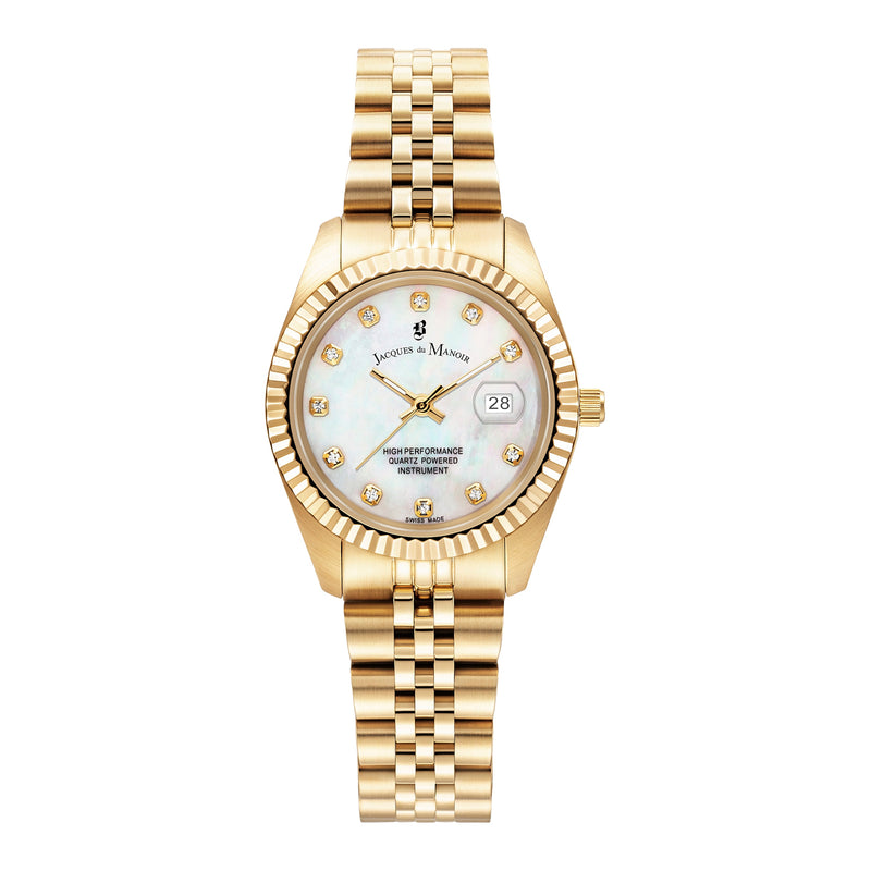 Jacques du Manoir Inspiration damen Uhr Gold JWL01203-zoom-