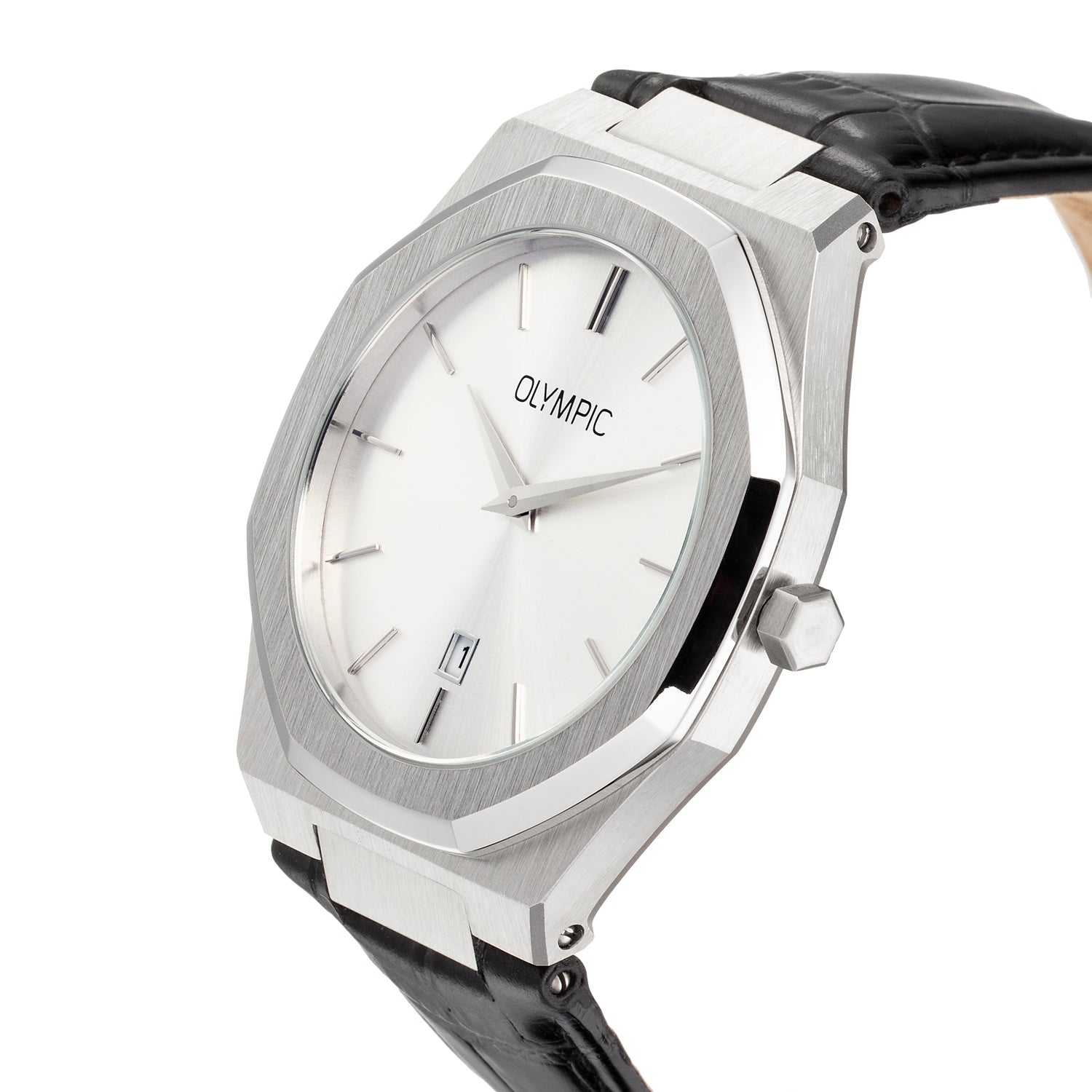 Olympic Terni Silver Men's Watch 2002-OL66HSL011