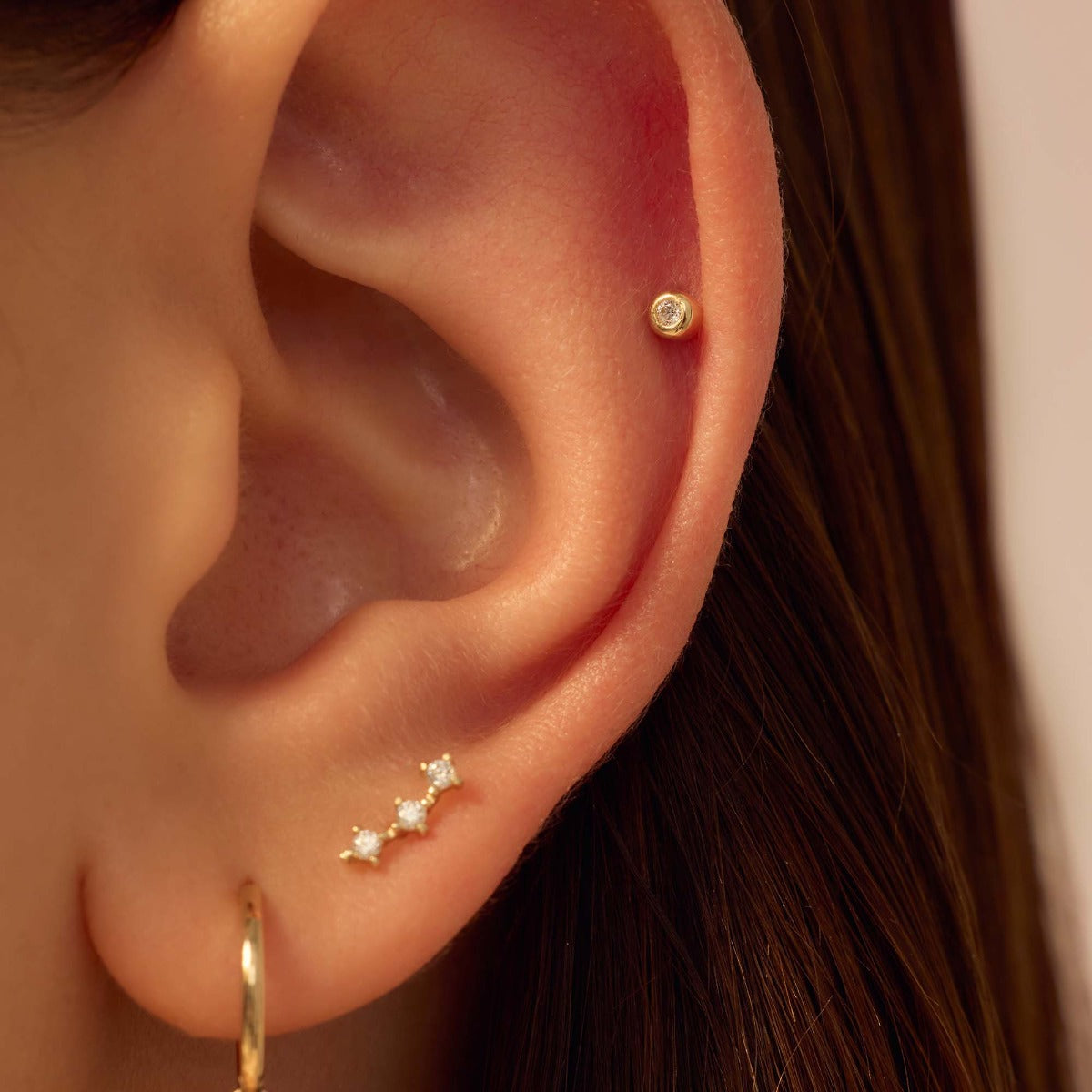 Beloro Jewels Navigli Isidora 9 karaat piercing BO370009