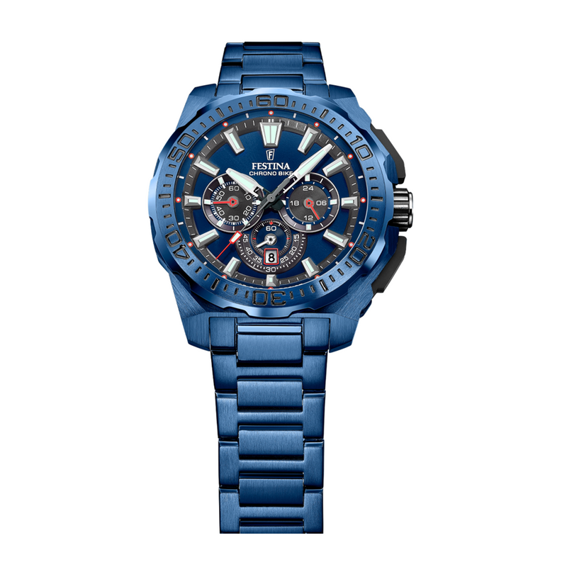 Festina Chrono Bike Blaue Herrenuhr F20729/1-zoom-