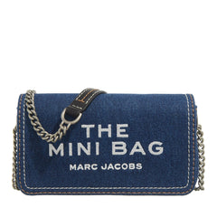 Marc Jacobs The Mini Bag Blue Denim Crossbody Bag 2001-A0347184