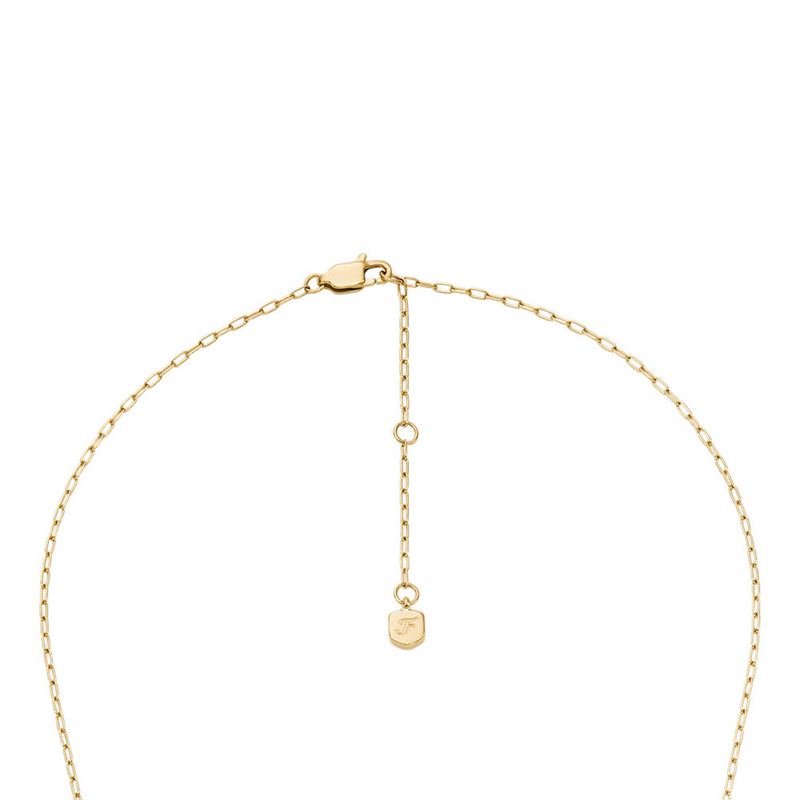 Fossil Sutton Stainless Steel Women's Necklace JF04962710-zoom-