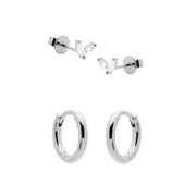 Karma damen Earparty Silber EPV21S