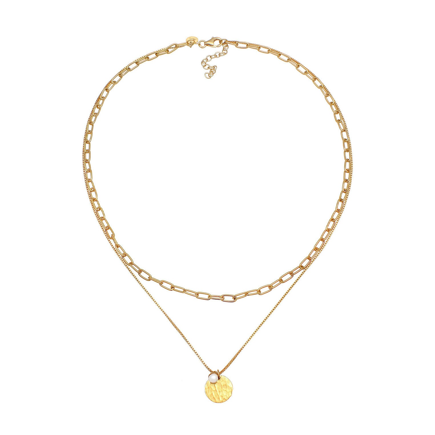 Elli 925 Sterling Silver Layered 2004-BF-0007818-001