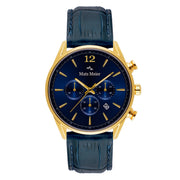 Mats Meier Grand Cornier herren Uhr Blau MM00123