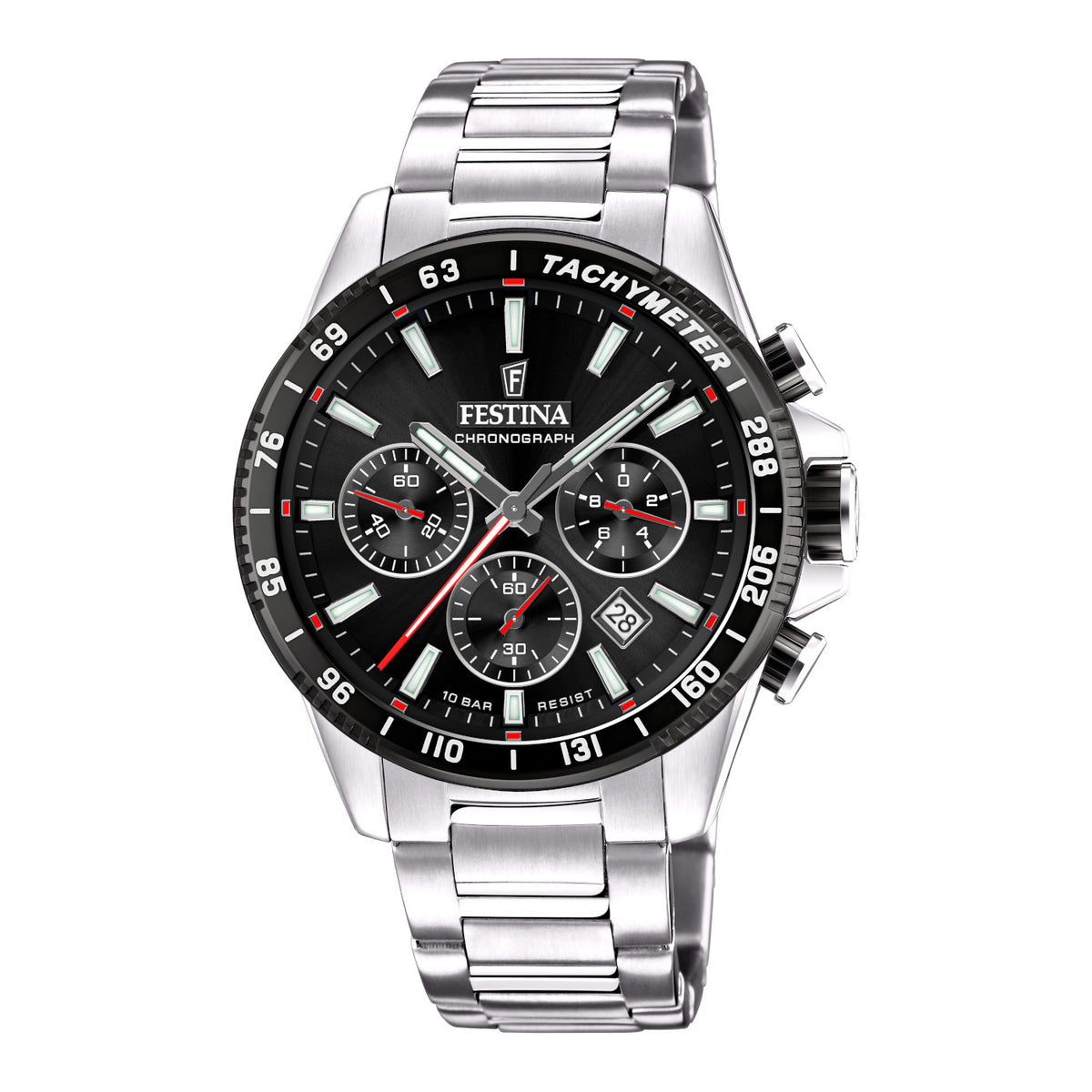 Festina Timeless Chrono Silver Watch F20560/6