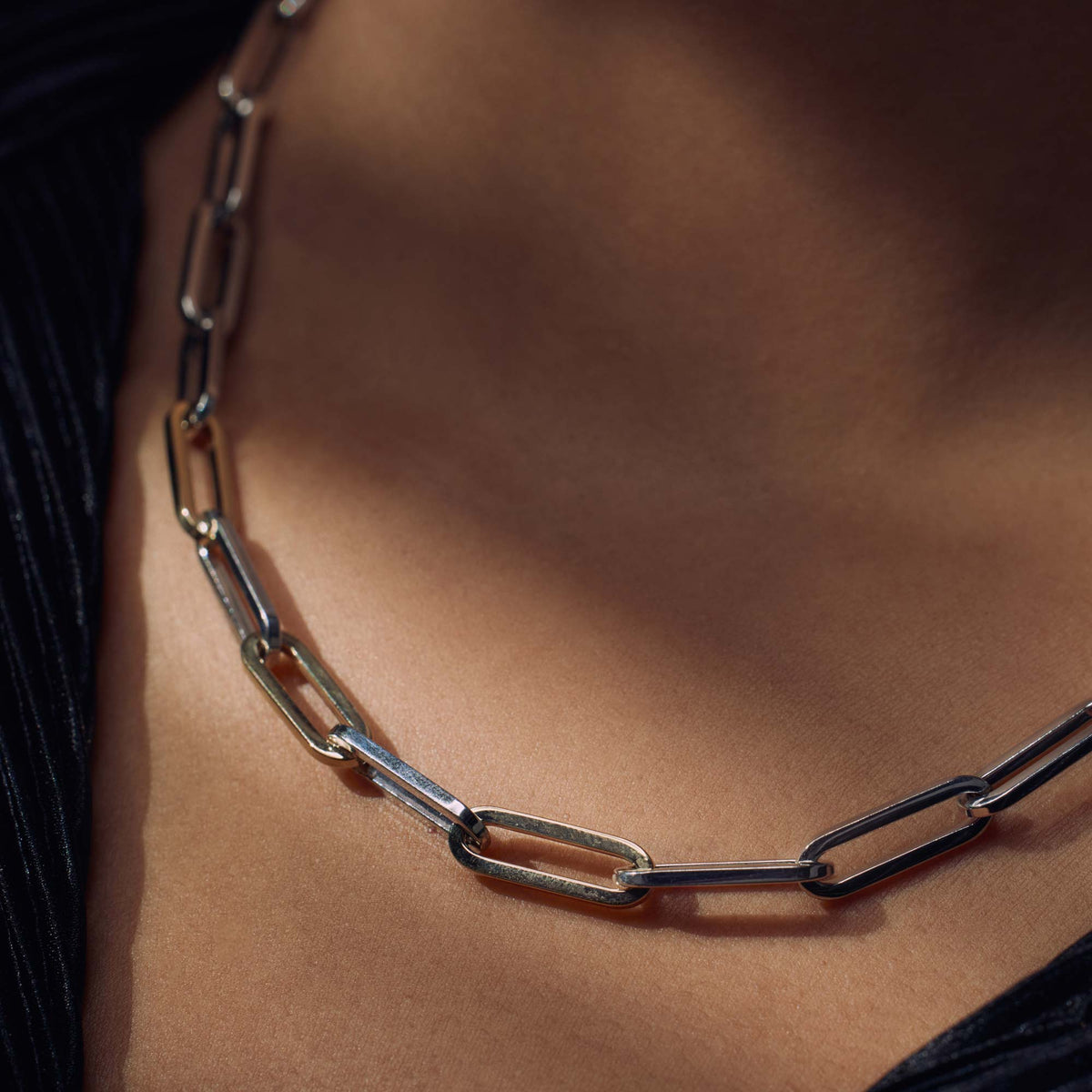 Parte Di Me 925 Sterling Zilveren met 14 Karaat Goud Bibbiena Poppi Guidi Ketting PDM32022