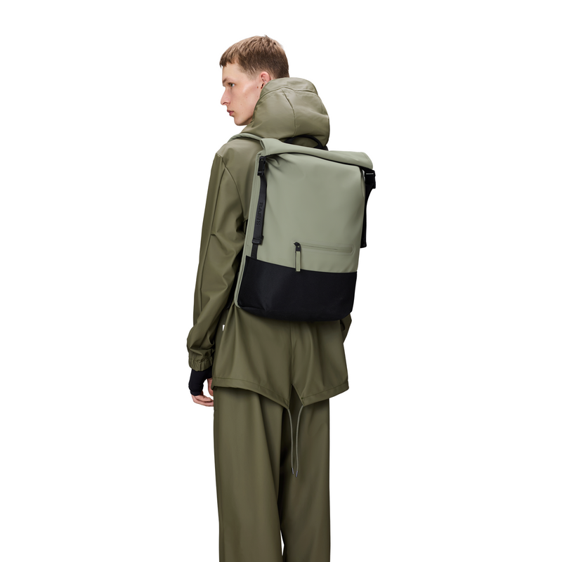 Rains Trail Green Rolltop-Rucksack R14320-108-zoom-