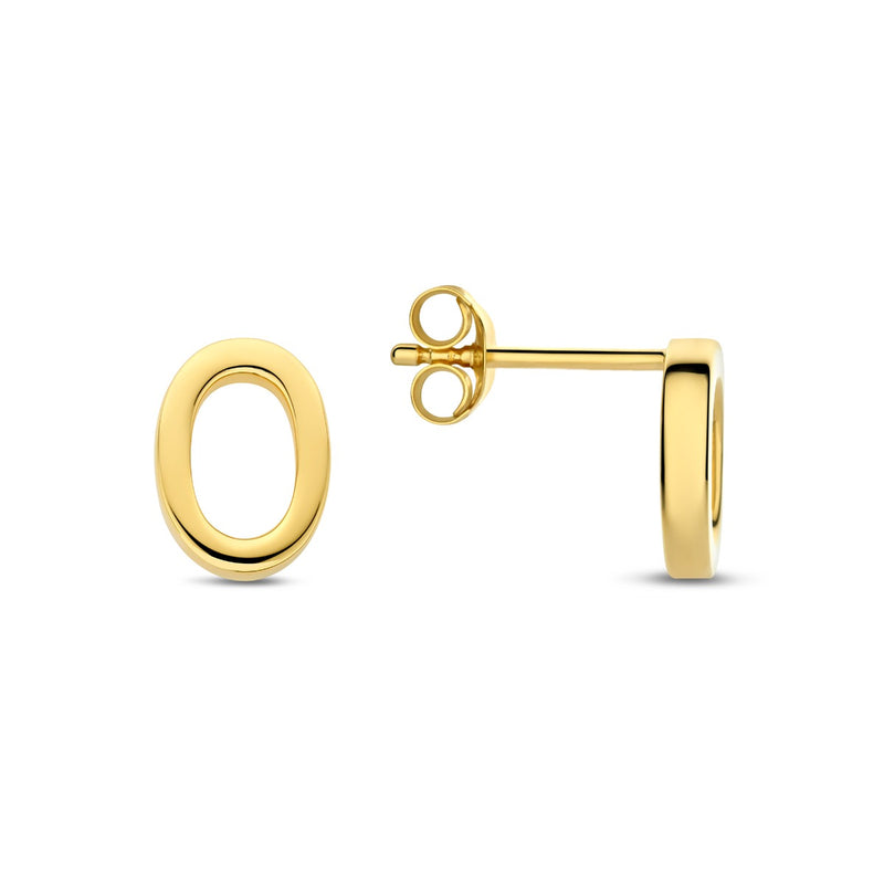 Parte Di Me Bibbiena Poppi Clara 925 Sterling Silber Vergoldete Ohrstecker PDM36194-zoom-