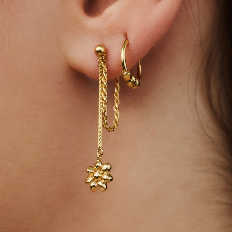 Violet Hamden Sisterhood Feminine 925 Sterling Silberne Vergoldete Creolen VH360023-zoom-