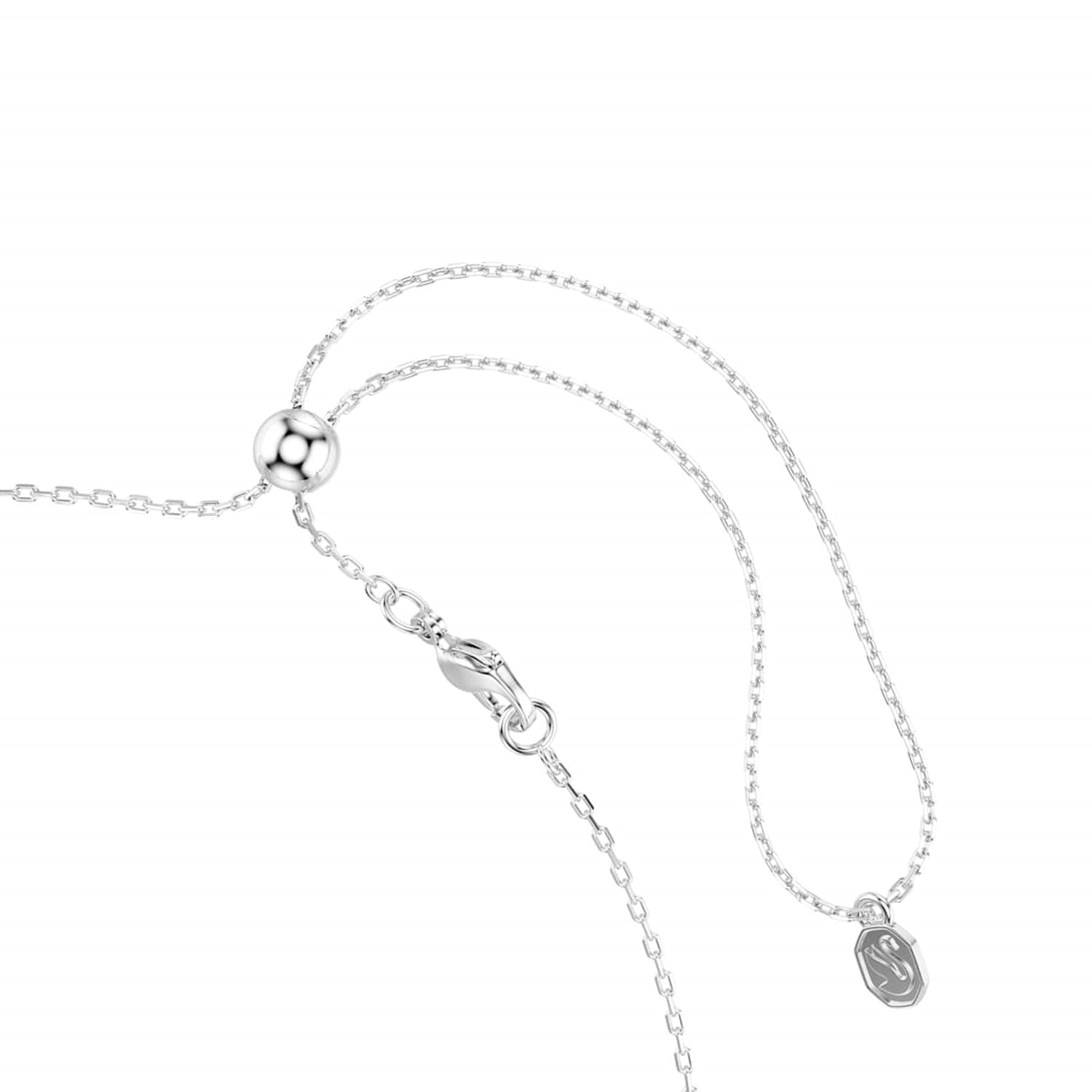 Swarovski Mesmera Glam Silver-Tone Choker Necklace 5755905