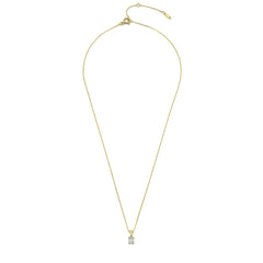 Isabel Bernard De la Paix Maxime 14 Carat Golden Necklace | diamond 0.11 ct | IBD350017