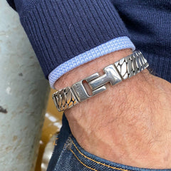 Josh Silver Bracelet 3494-BRA-S-M