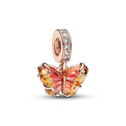 Pandora Moments 14 Karat Rose Gold Plated Butterfly Charm 782698C01