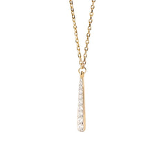 P D Paola New Essentials 925 Sterling Silver Necklace with Gold Plating CO01-973-U