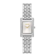Hugo Boss Lucy Precious Silberne Damenuhr HB1502816