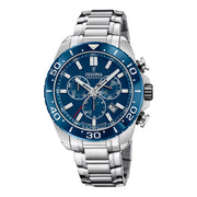 Festina Chrono herren Uhr Silber F20042/2