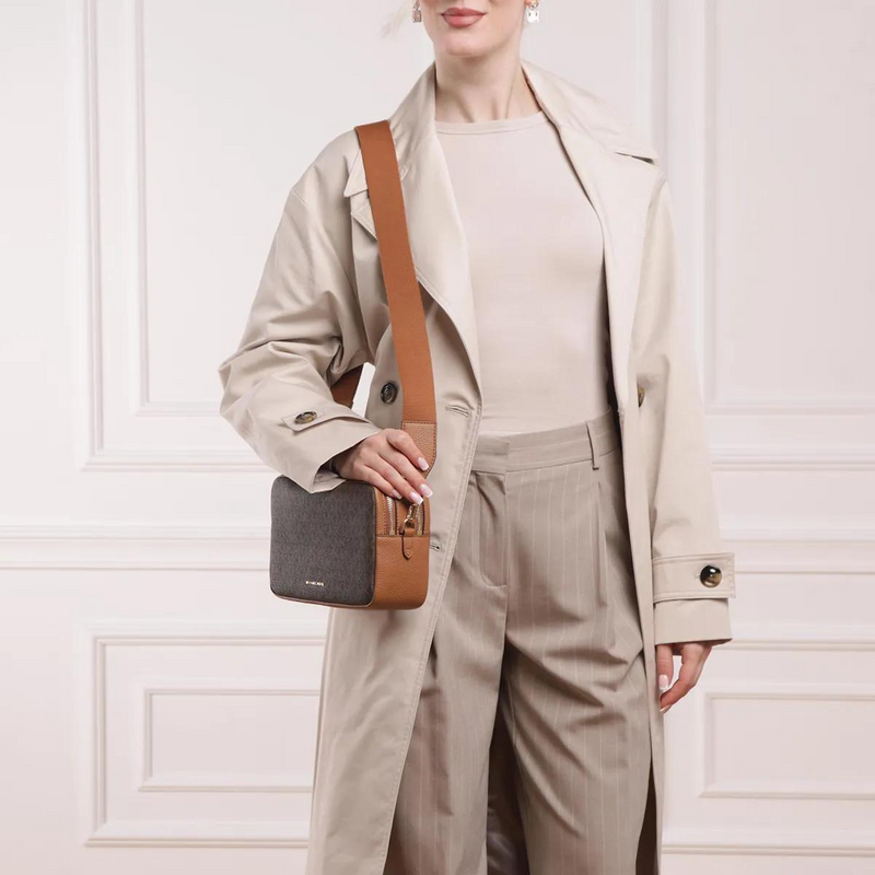 Michael Kors Bryant Brown Crossbody Bag 32S5GYTC5B-252-zoom-