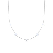 Elli 925 Sterling Silver Link Chain Necklace 2004-BF-0008161-001