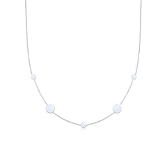 Elli 925 Sterling Silver Link Chain Necklace 2004-BF-0008161-001