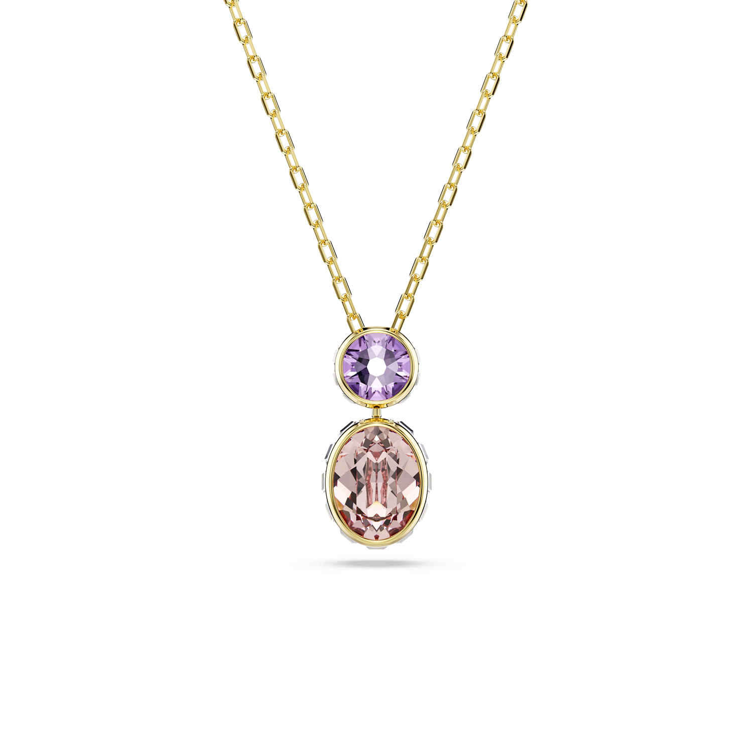 Swarovski Chroma Gold Plated Necklace 5741586