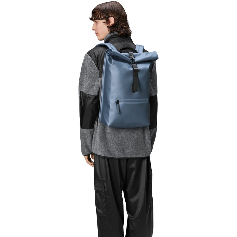 Rains Rolltop Blue Backpack R13320-36-zoom-