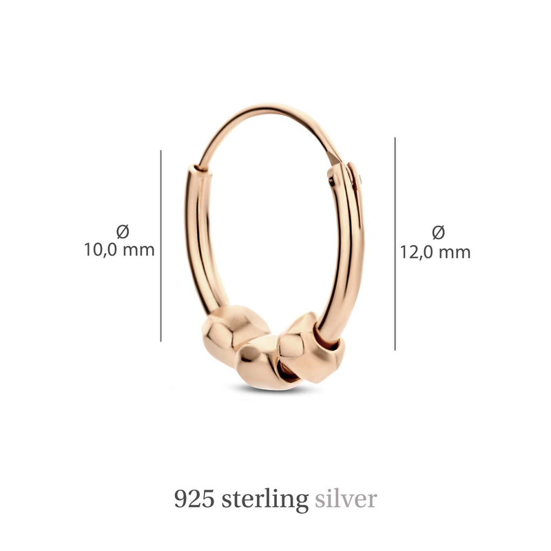 Violet Hamden Sisterhood Feminine 925 Sterling Silberne Roségold Plated Creolen VH360037-zoom-