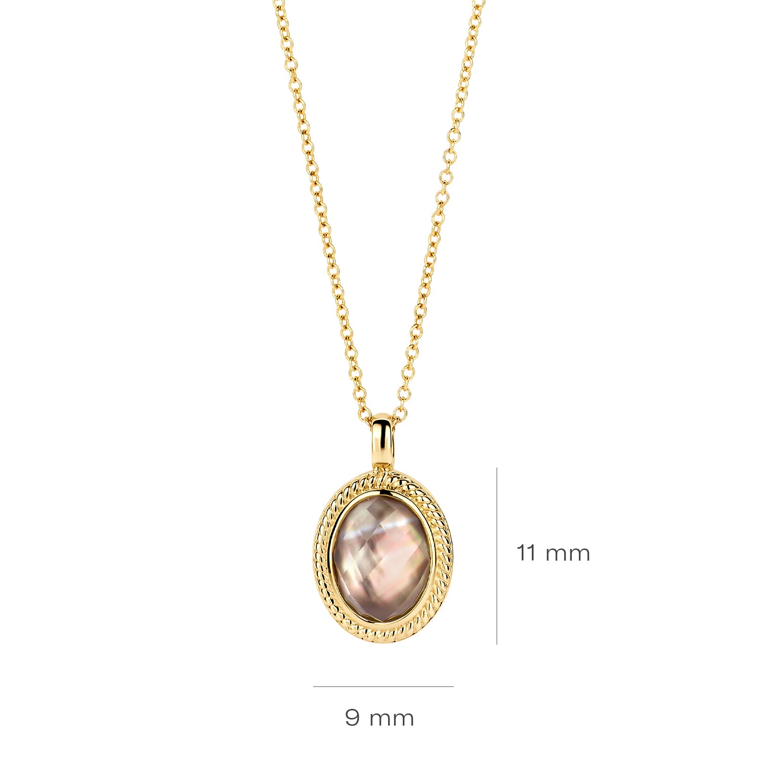 Blush 14 karat gold Necklace 3169YBQ