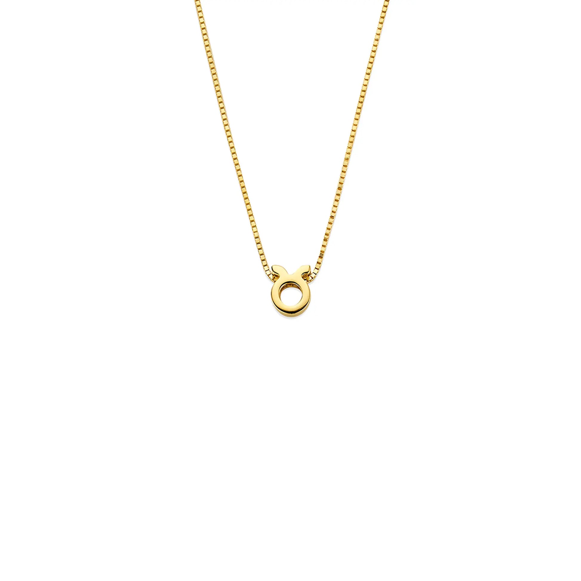 Isabel Bernard Étoiles d’Or Taurus 14 Carat Gold Venetian Necklace With Horoscope IB340179