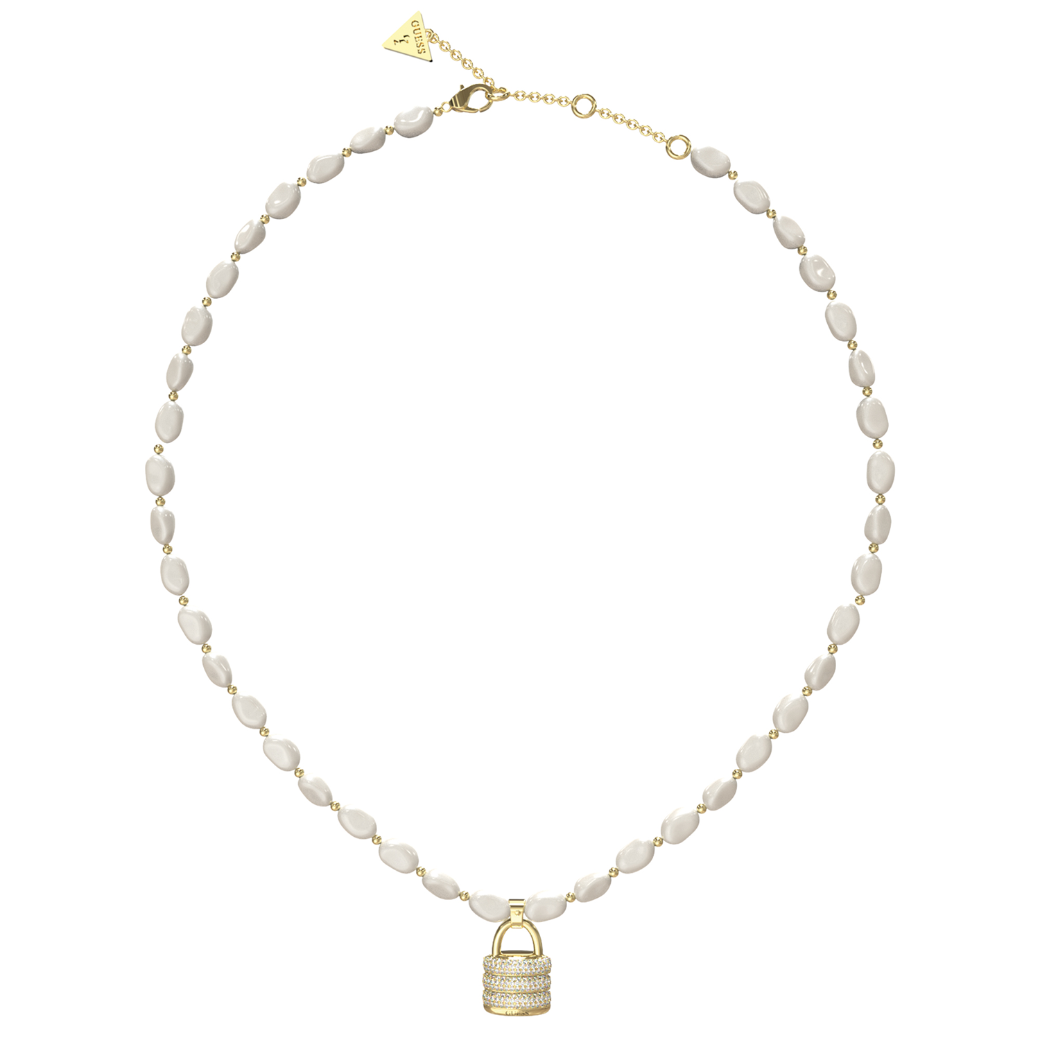 Guess Guess My Secret Gold Necklace JUBN05405JWYGT-U