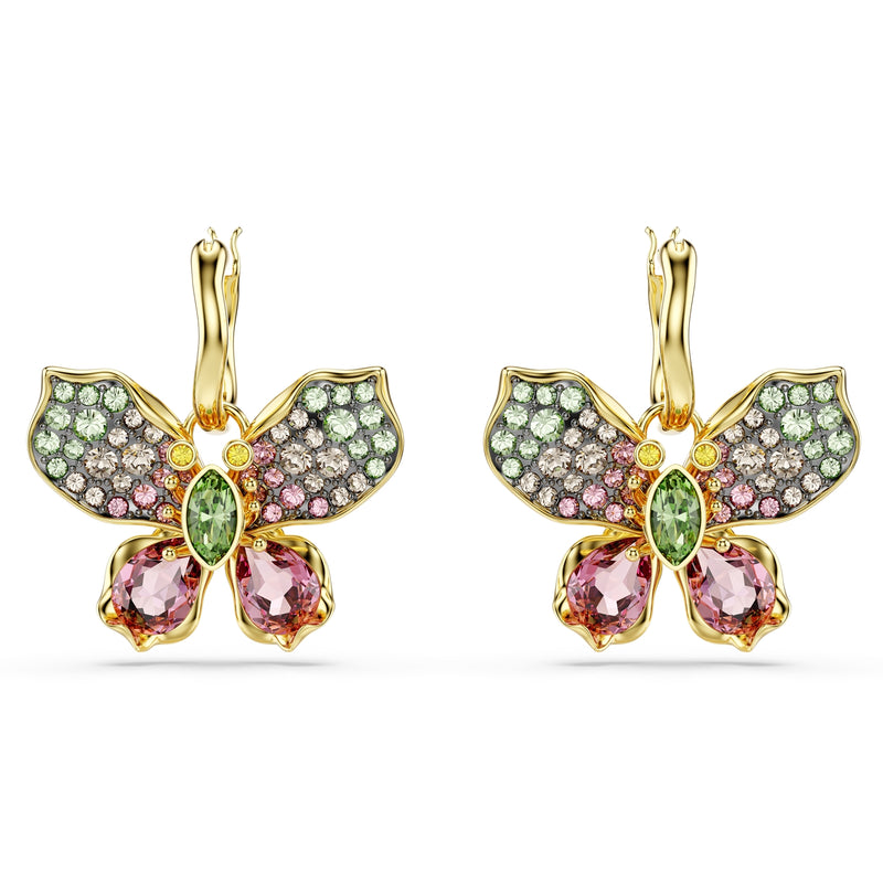 Swarovski Idylli Multi Coloured Butterfly Earrings 5709953-zoom-