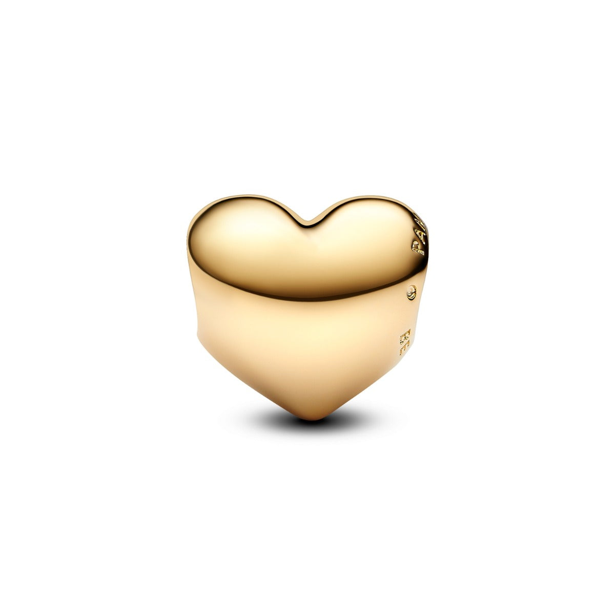 Pandora Moments 14 Karat Gold Plated Heart Charm 763439C00
