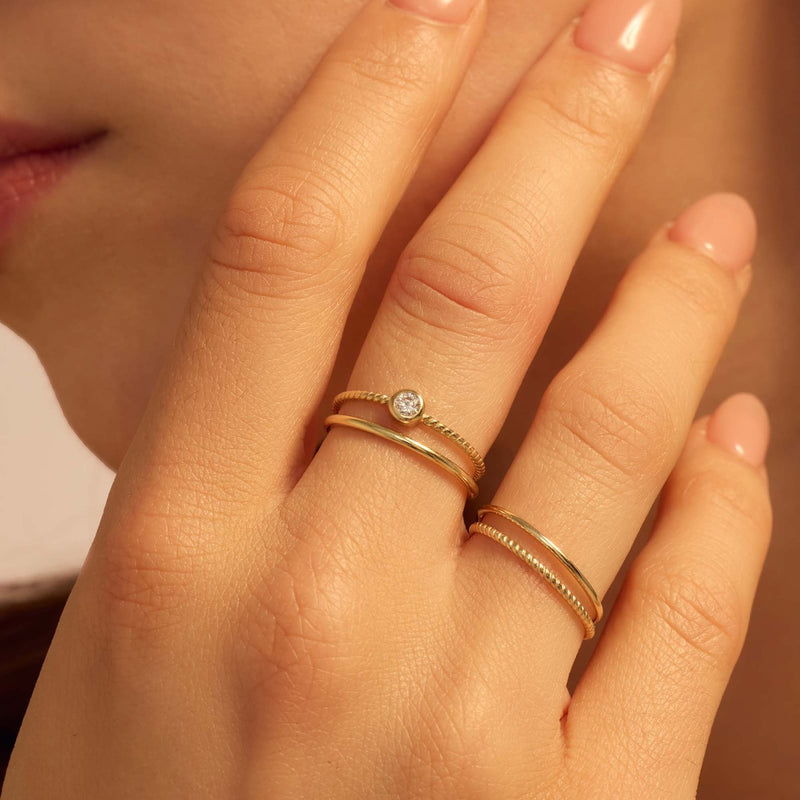 Beloro Jewels La Rinascente Elena 9 karat gold ring BO330044-56-zoom-