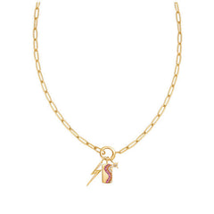 Ania Haie Gold Lightning Charm AH-NC048-32G