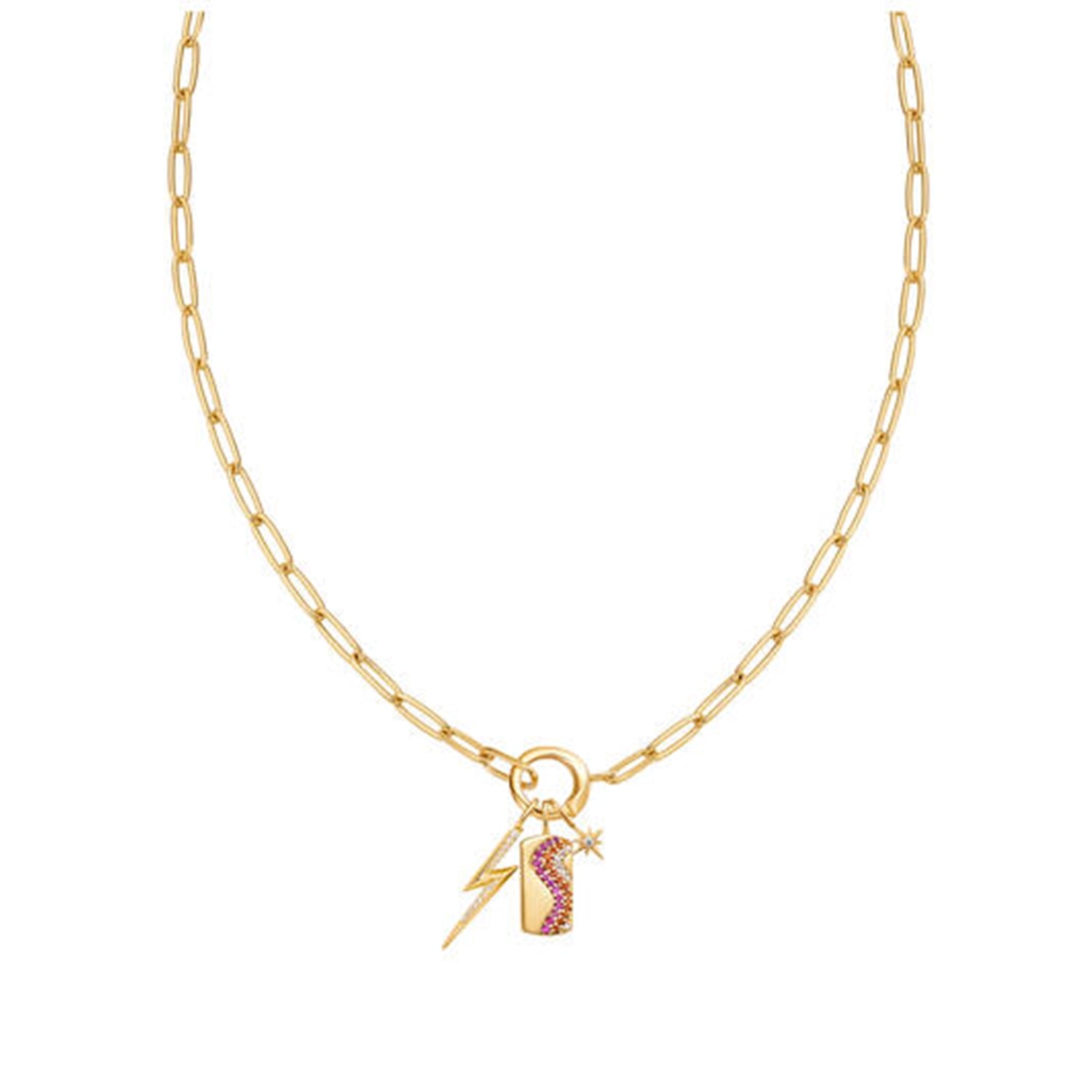 Ania Haie Gold Lightning Charm AH-NC048-32G